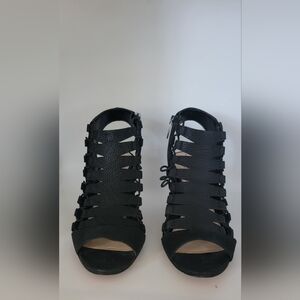Vince Camuto Chic Black Heeled Sandals Size 8